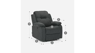 BERGERE ROSEN CLIFTON 1 CUERPO GRAFITO ELÉCTRICO