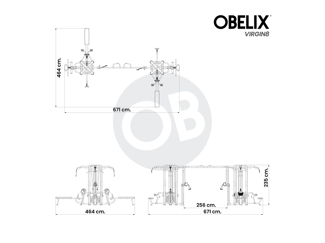 Multi Estación 8 Stacks V8 Series | Obelix 2