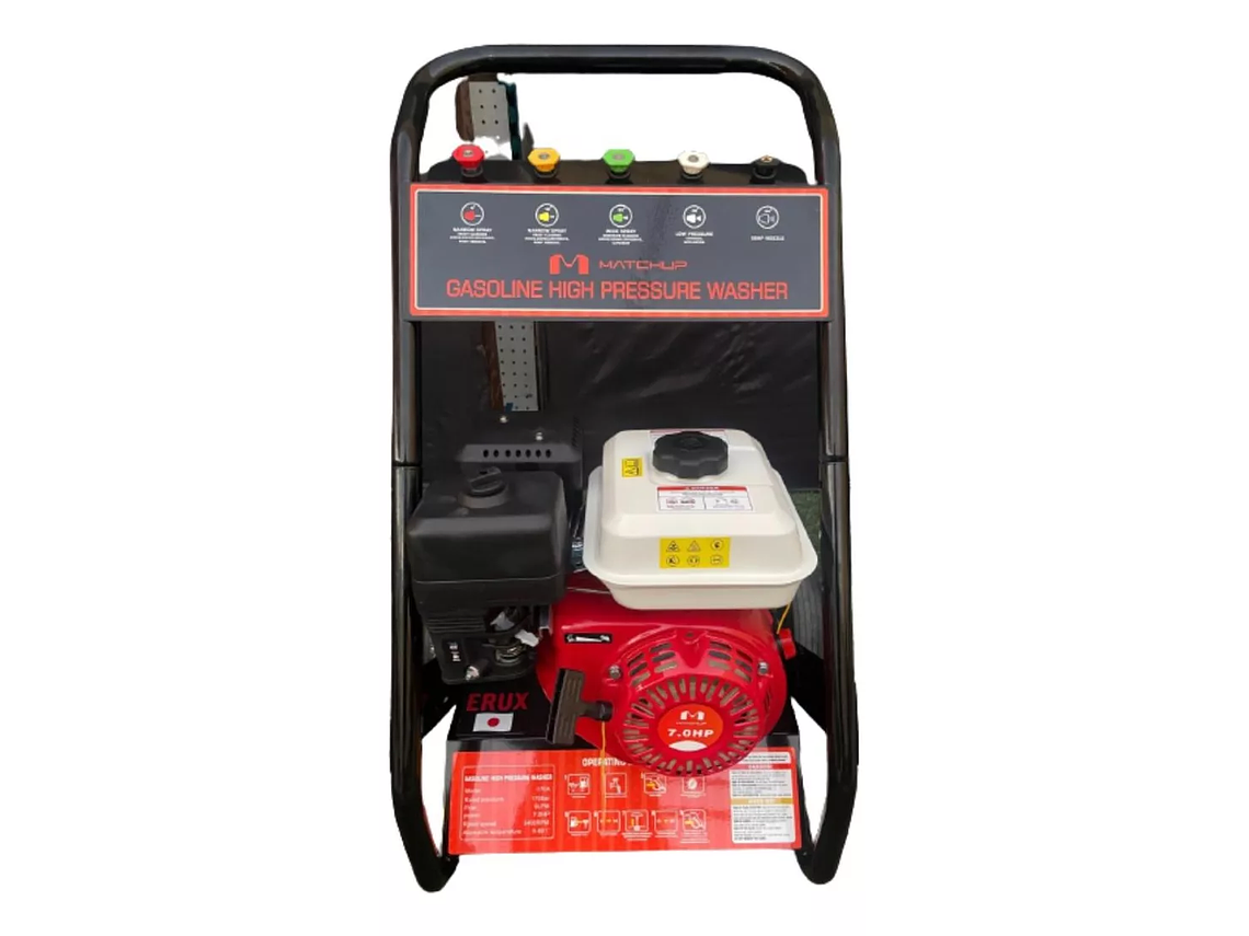 HIDROLAVADORA INDUSTRIAL 3200 PSI MAX 170BAR JAPONES 1