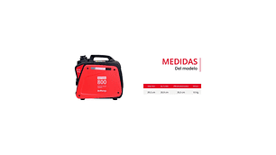 GENERADOR INVERTER A GASOLINA WATSON 800W