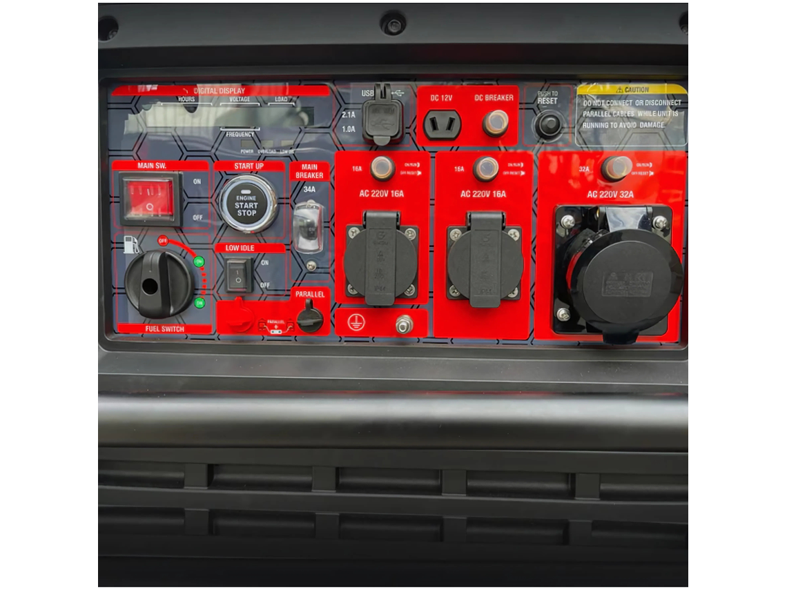 GENERADOR INVERTER 8500W ENCENDIDO A CONTROL REMOTO TOMAHAWK 3