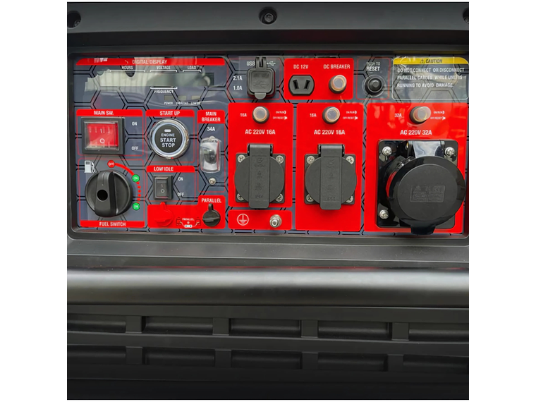 GENERADOR INVERTER 8500W ENCENDIDO A CONTROL REMOTO TOMAHAWK 3