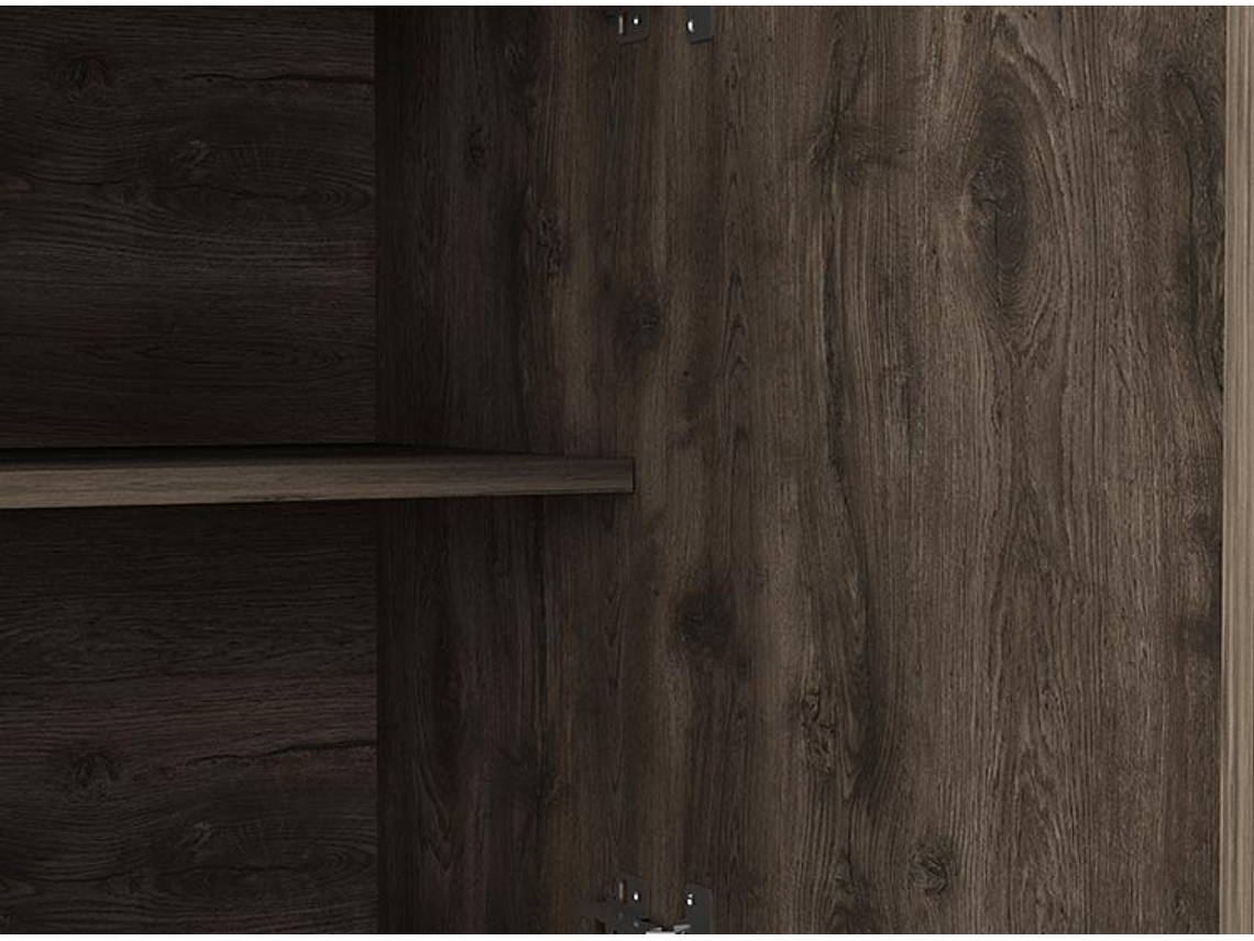 BUFFET TUHOME ANDORRA Z 80 2 PUERTAS 1 CAJÓN CAFÉ 5