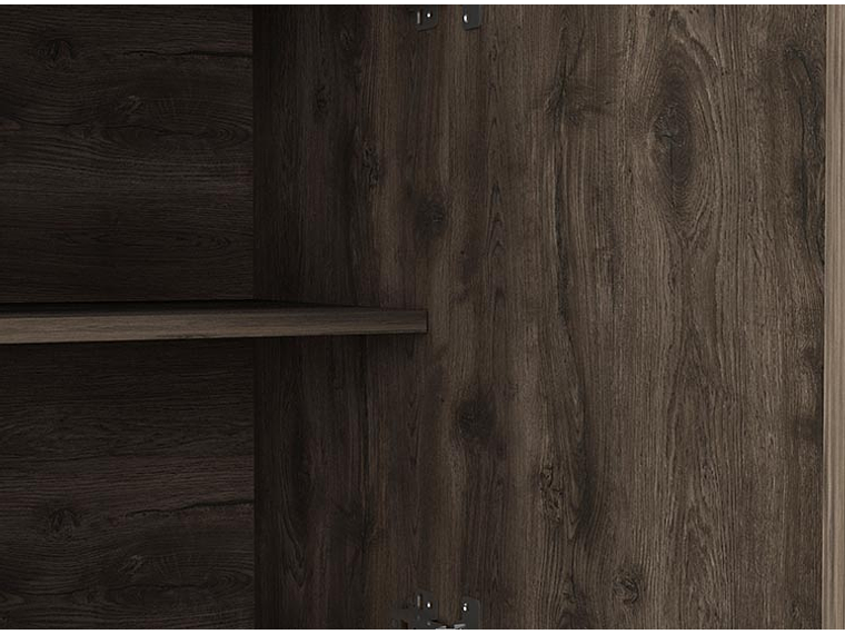 BUFFET TUHOME ANDORRA Z 80 2 PUERTAS 1 CAJÓN CAFÉ 5