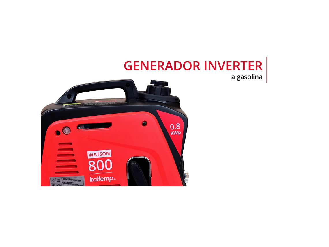 GENERADOR INVERTER A GASOLINA WATSON 800W 4