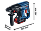 ROTOMARTILLO BOSCH GBH 180-LI SDS-PLUS, 18V+2 BAT.+CARGADOR - Miniatura 4