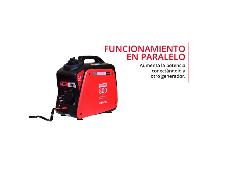 GENERADOR INVERTER A GASOLINA WATSON 800W 7