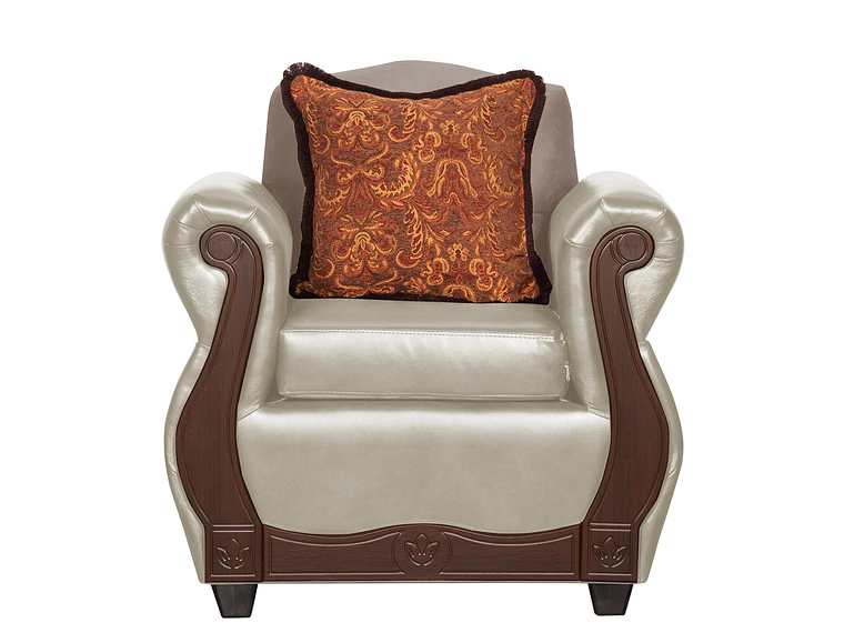 JUEGO DE LIVING 3 2 1 1 GRAN COLUMBIA CREMA 5