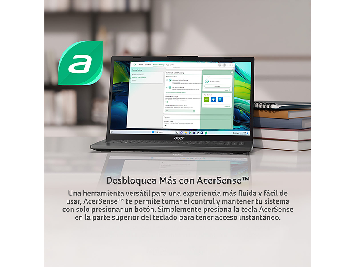 NOTEBOOK ACER ASPIRE 15 A15-51M-94YC-1 INTEL CORE I9 32GB RAM 512GB SSD 15.6