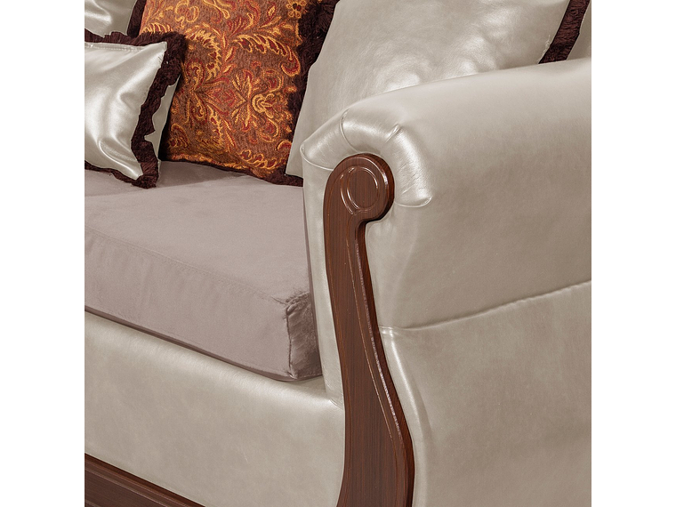 JUEGO DE LIVING 3 2 1 1 GRAN COLUMBIA CREMA 10