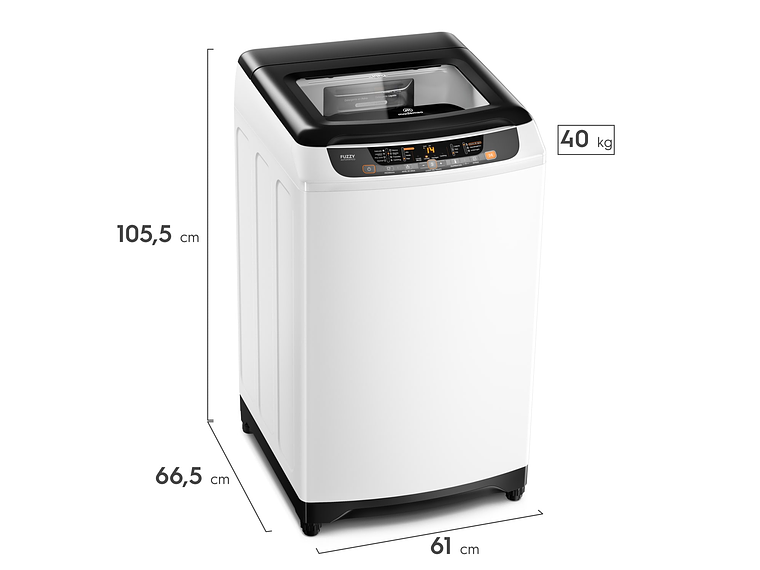 LAVADORA AUTOMÁTICA 18KG DISOLUCIÓN MÁXIMA 18 BZG BLANCA 6