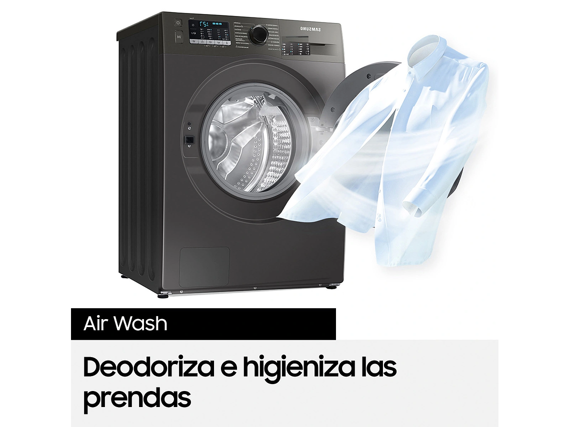 LAVADORA SECADORA SAMSUNG WD20T6300GP 20KG/12KG GRIS 4