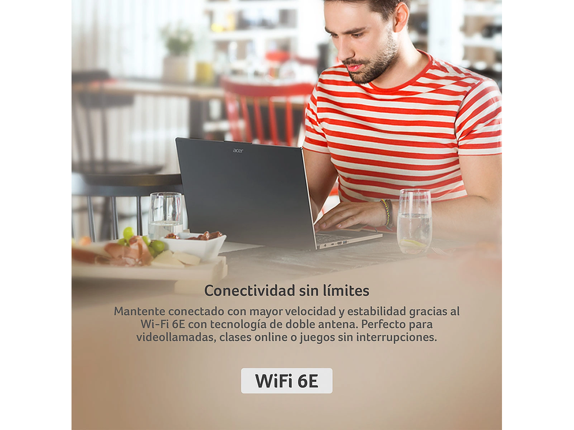 NOTEBOOK ACER ASPIRE 15 A15-51M-94YC-1 INTEL CORE I9 32GB RAM 512GB SSD 15.6