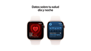 APPLE WATCH SERIE 10 46MM ROSE GOLD ALUMINIO CORREA DEPORTIVA S/M
