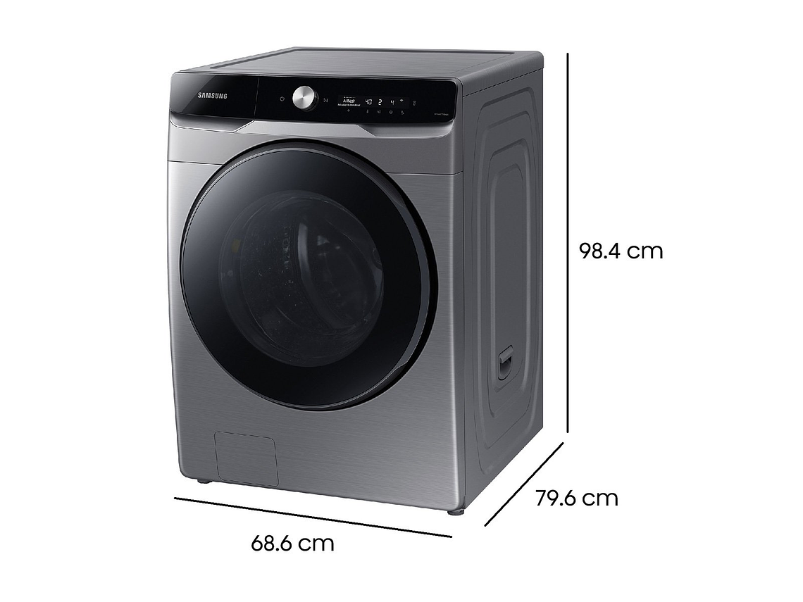 LAVADORA SECADORA SAMSUNG WD20T6300GP 20KG/12KG GRIS 8