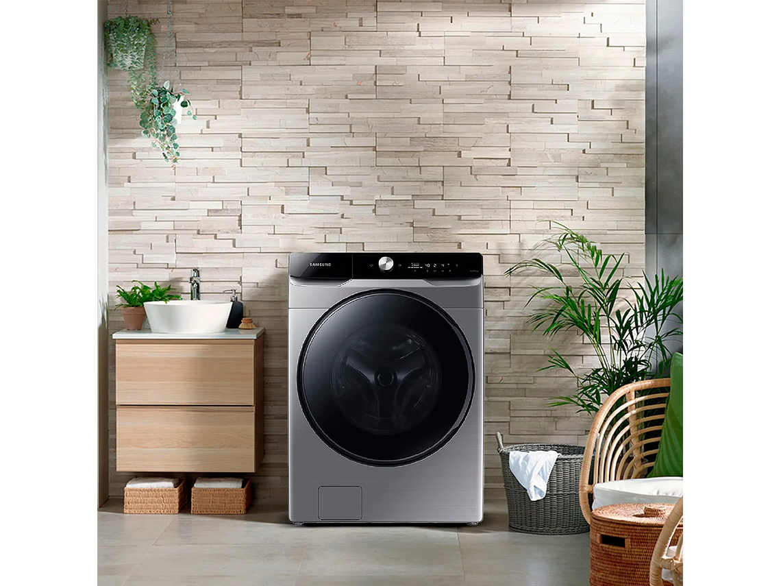 LAVADORA SECADORA SAMSUNG WD20T6300GP 20KG/12KG GRIS 11