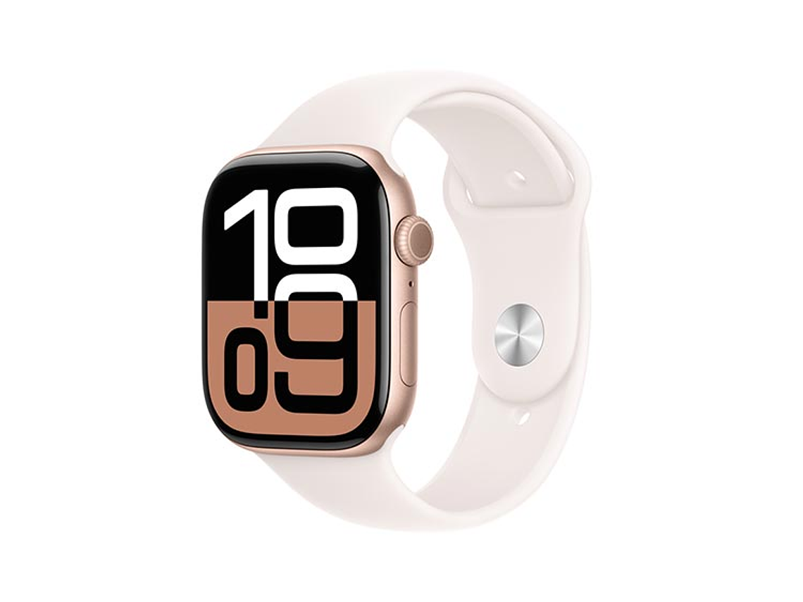 APPLE WATCH SERIE 10 46MM ROSE GOLD ALUMINIO CORREA DEPORTIVA S/M 7