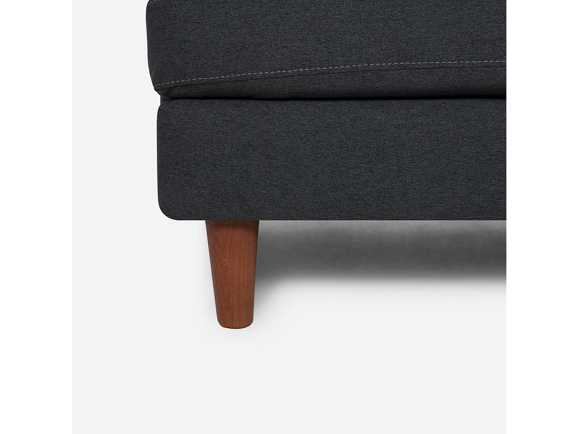 SOFÁ ROSEN 3 CUERPOS GRAFITO WELLS TELA 5