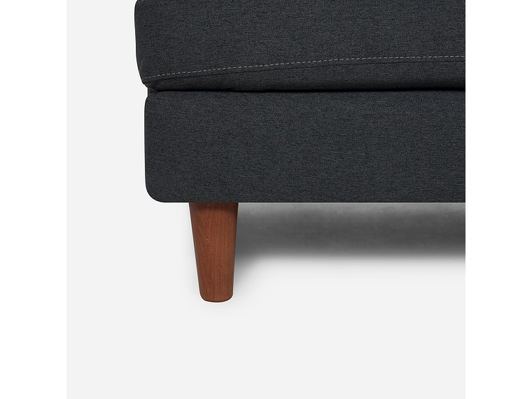 SOFÁ ROSEN 3 CUERPOS GRAFITO WELLS TELA 5