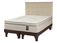 JUEGO DE DORMITORIO FLEX CAMA EUROPEA MÁXIMO COBRE SÚPER KING + RESPALDO DESIGN CRUDO - Miniatura 2