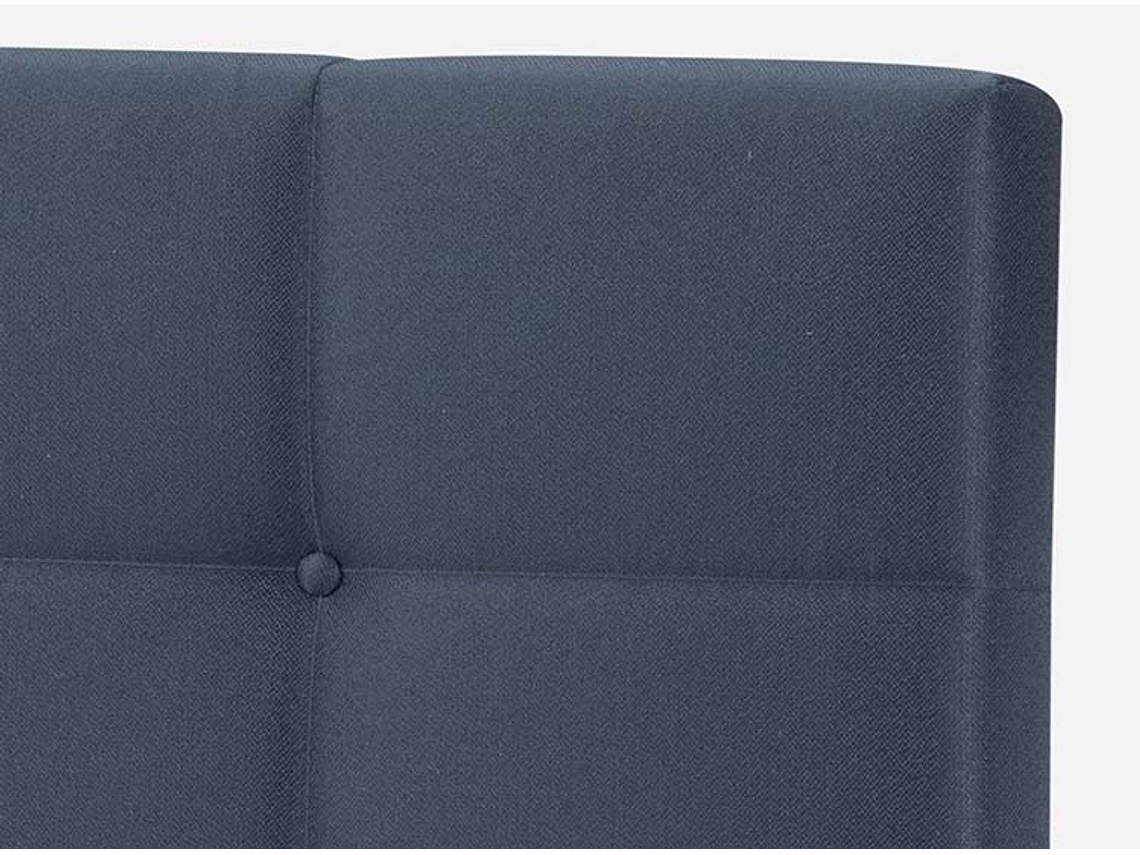 JUEGO DE DORMITORIO ROSEN CAMA EUROPEA INDIE 1.5 PLAZAS + SET ISSEY AZUL 6