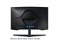 MONITOR GAMER OLED SAMSUNG CURVO DE 27' G55C ODYSSEY G5 QHD 165HZ - Miniatura 3