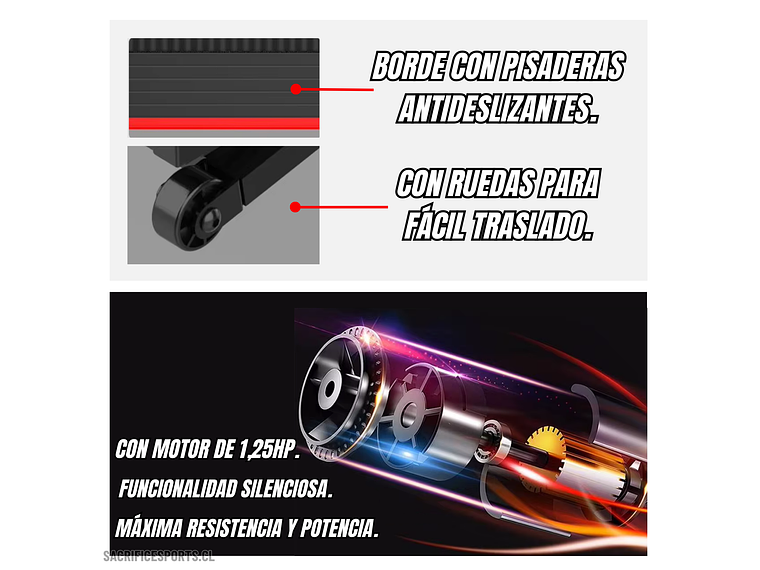 TROTADORA CAMINADORA ELÉCTRICA CP-X1 4