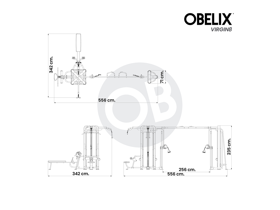 Multi Estación 5 Stacks V8 Series | Obelix 2