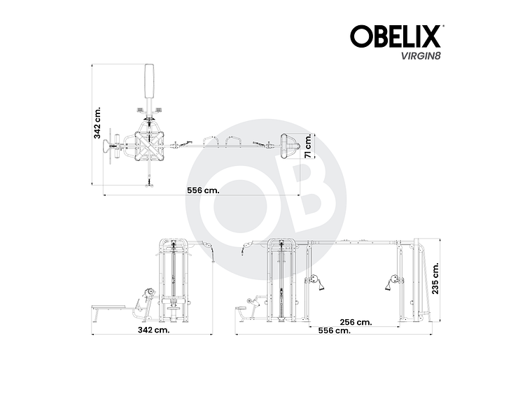 Multi Estación 5 Stacks V8 Series | Obelix 2