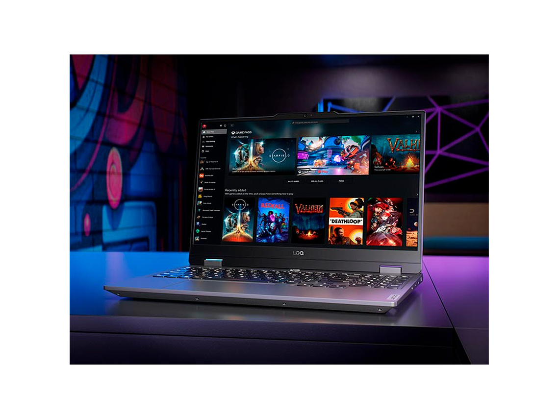 NOTEBOOK GAMER LENOVO LOQ 15IAX9 INTEL CORE I5 8GB RAM 512GB SSD NVIDIA RTX2050 15.6” 3