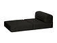 SOFÁ LATAM HOME SIENA NEGRO CAMA PU - Miniatura 1
