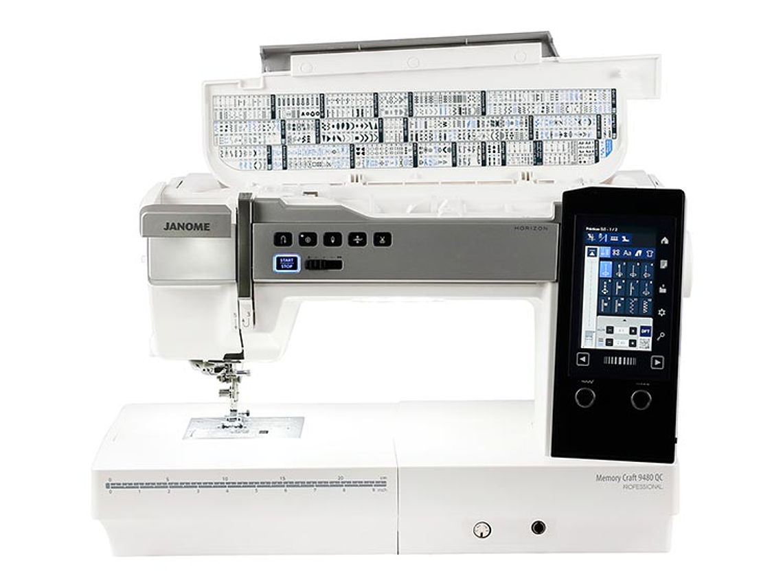 MÁQUINA DE COSER JANOME PROFESIONAL MEMORY CRAFT 9480QCP 2