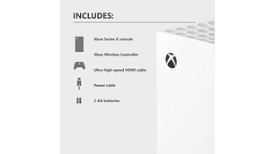 CONSOLA XBOX SERIES X 1TB SSD EDICIÓN DIGITAL BLANCO