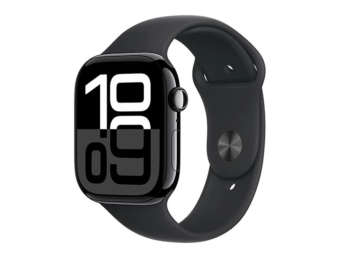 APPLE WATCH S10 ALUMINIO 46MM SPORT BAND M/L NEGRO 1