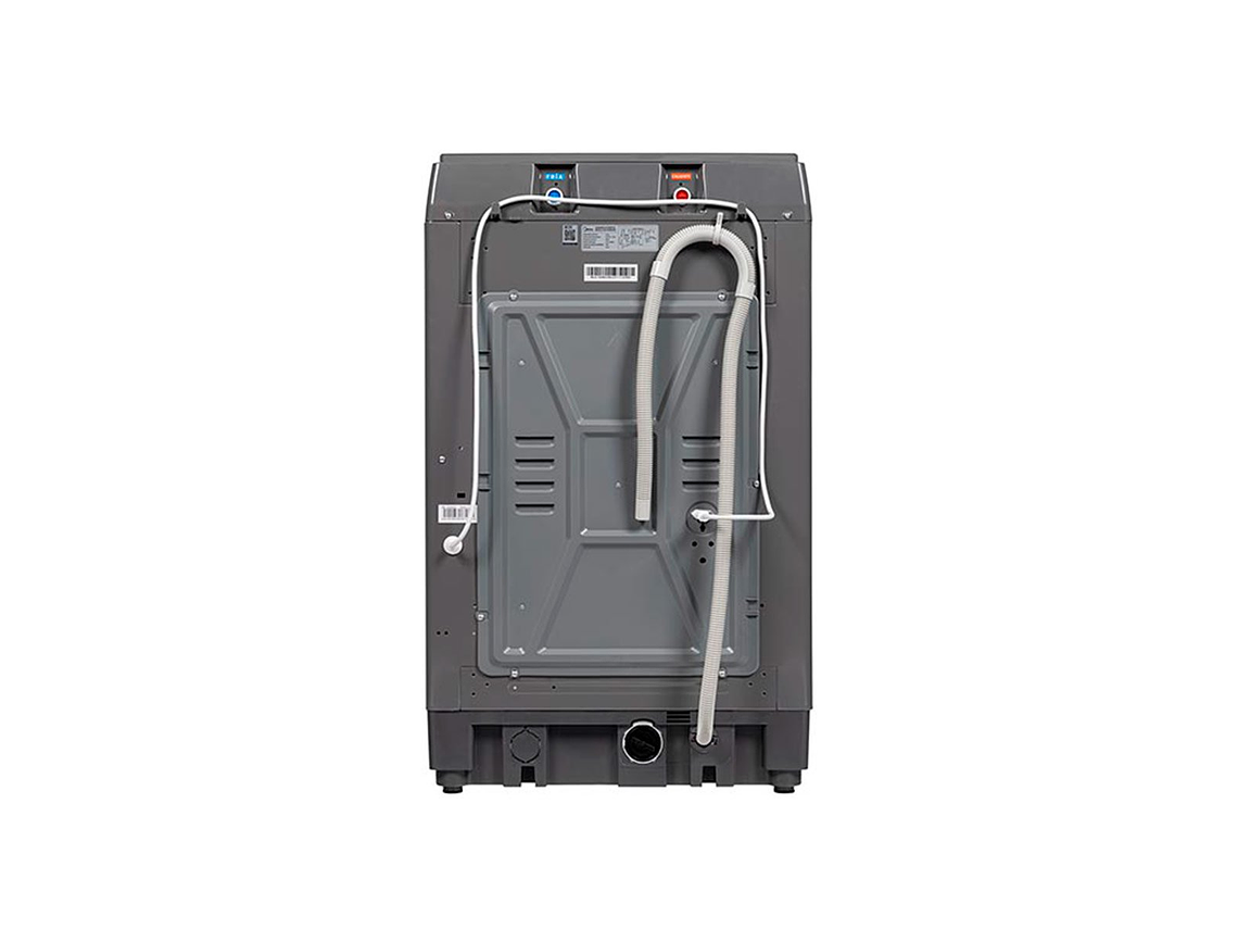 LAVADORA CARGA SUPERIOR MIDEA MLS-190GE04N 19KG GRIS 10