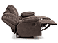 SOFÁ ROSEN RECLINABLE BUCAREST PU 3 CUERPOS CAFÉ - Miniatura 2