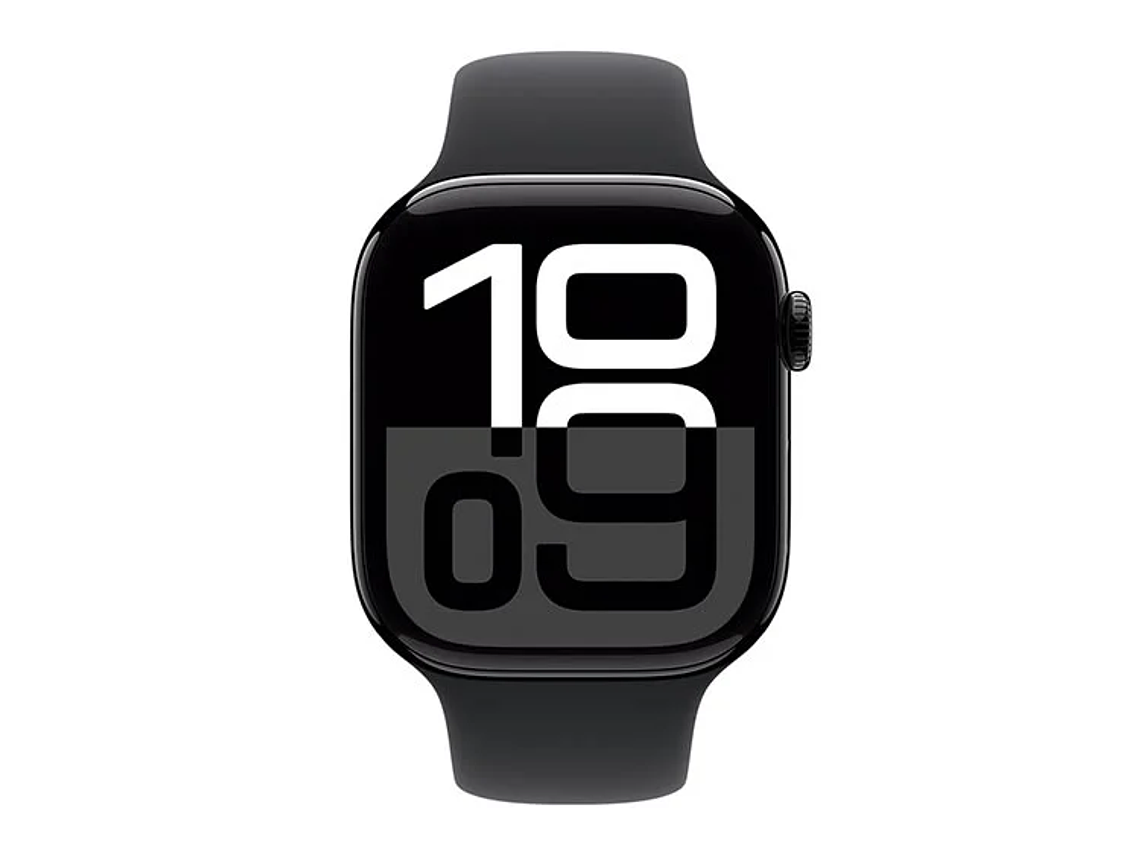 APPLE WATCH S10 ALUMINIO 46MM SPORT BAND M/L NEGRO 9