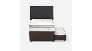 DIVÁN CLASSIQUE+ 1,5 PLAZAS + RESPALDO NEW BENNET GRAFITO