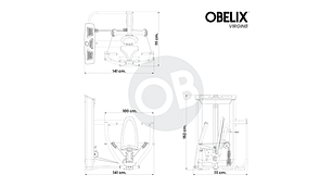 Press de Pectoral V8 Series | Obelix
