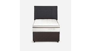 DIVÁN CLASSIQUE+ 1,5 PLAZAS + RESPALDO NEW BENNET GRAFITO