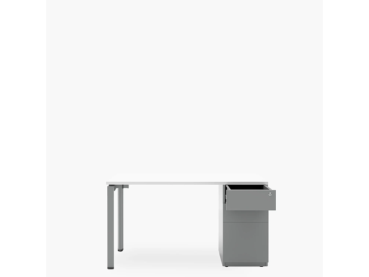 ESCRITORIO FORM OFFICE NEO 140X60 CON CAJONERA METALICA 2