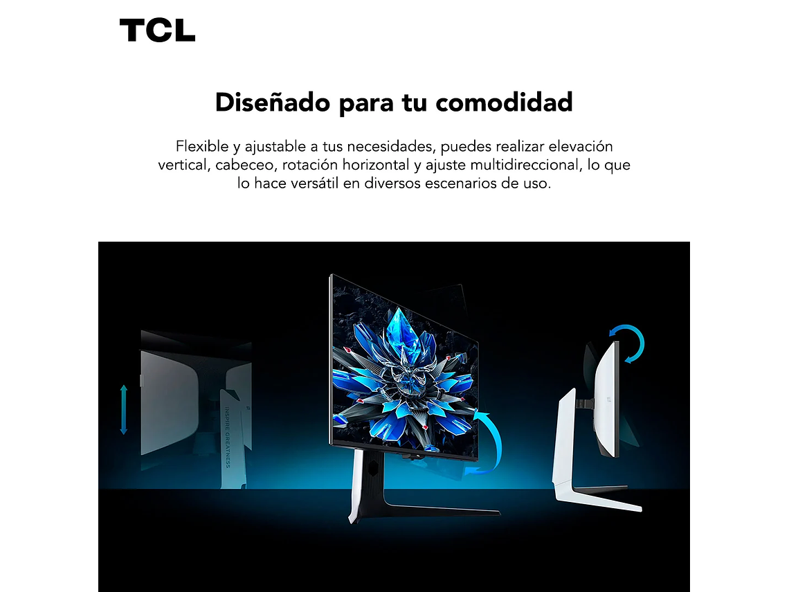 MONITOR GAMER TCL 27' R73Q 240HZ HDR QD-MINILED 1MS 2