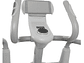 ELÍPTICA ULTIMATE FITNESS T900 ELITE CAPACIDAD 150 KG MAGNÉTICA - Miniatura 3