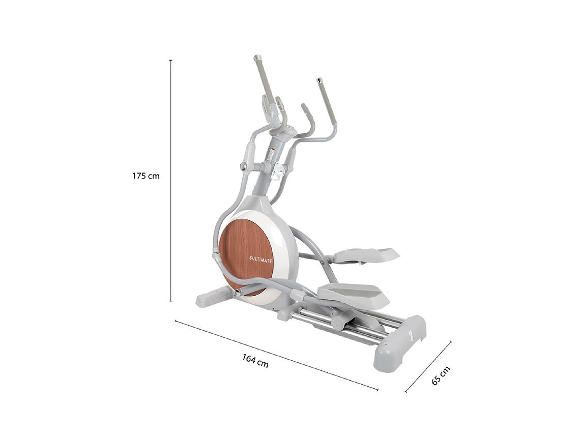 ELÍPTICA ULTIMATE FITNESS T900 ELITE CAPACIDAD 150 KG MAGNÉTICA 5