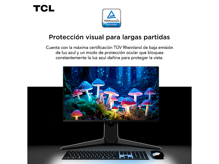 MONITOR GAMER TCL 27' R73Q 240HZ HDR QD-MINILED 1MS 8