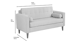 JUEGO DE LIVING BODEVIR RETRO PU 3-1-1 CUERPOS