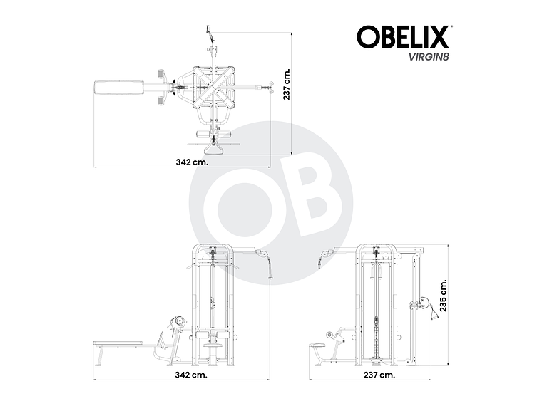 Multi Estación 4 Stacks V8 Series | Obelix 2