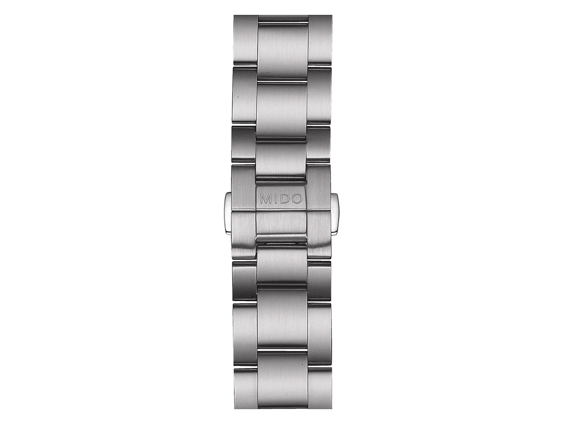 RELOJ MIDO MULTIFORT CRONO ACERO NEGRO 3