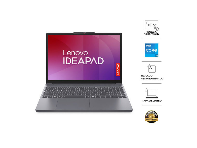 NOTEBOOK LENOVO IDEAPAD SLIM 3 GEN 10 INTEL CORE I5 16GB RAM 1TB SSD TOUCH 15.3” 1