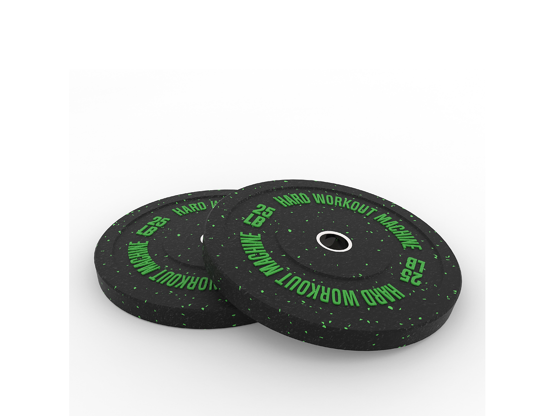 Par Crumb Bumper Plates 25lb | HWM® 3